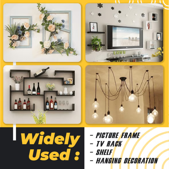 Selbstschneidende Anker-Schrauben | Kein Bohren, fester Halt bis 30 kg | Für Gipskarton, Porenbeton & Leichtbauplatten