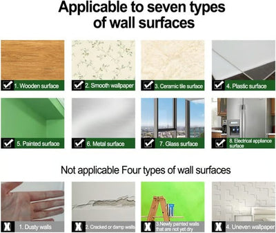 Spiegel Folien Set | Flexible PET Spiegelfliesen | Selbstklebend, Bruchsicher & Leicht