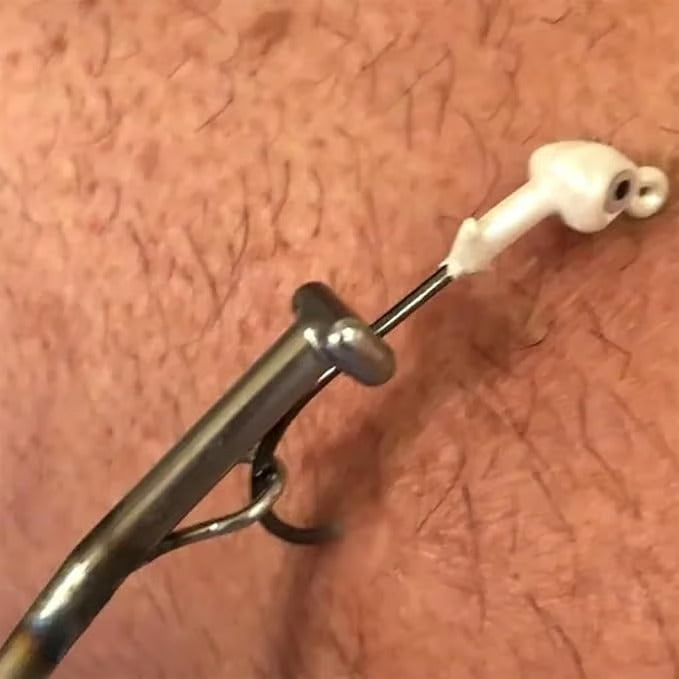 2+1 Gratis | Angel Hakenlöser Werkzeug | Sicher & Schnell | Rutschfester Griff | Präzise Abgewinkelte Spitze