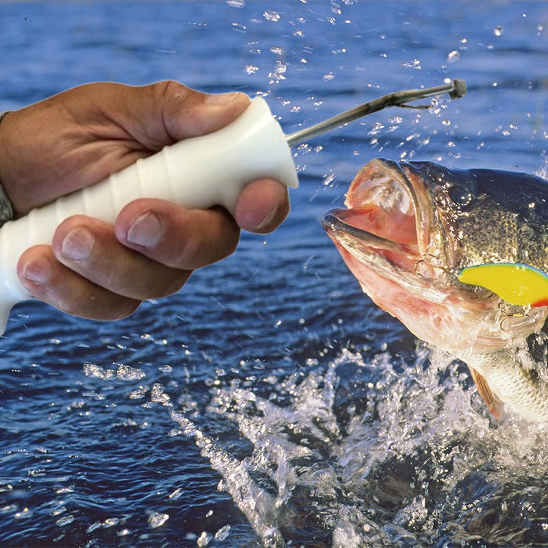 2+1 Gratis | Angel Hakenlöser Werkzeug | Sicher & Schnell | Rutschfester Griff | Präzise Abgewinkelte Spitze