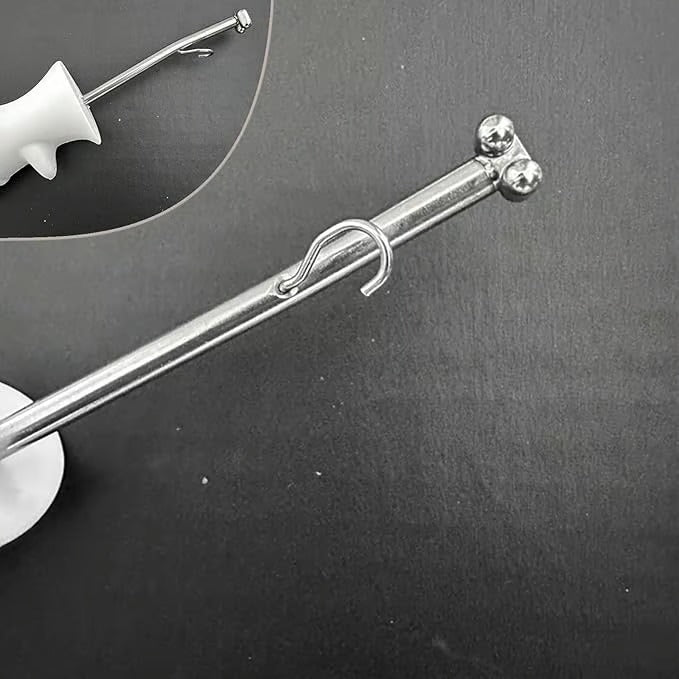 2+1 Gratis | Angel Hakenlöser Werkzeug | Sicher & Schnell | Rutschfester Griff | Präzise Abgewinkelte Spitze