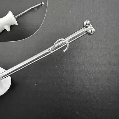 2+1 Gratis | Angel Hakenlöser Werkzeug | Sicher & Schnell | Rutschfester Griff | Präzise Abgewinkelte Spitze