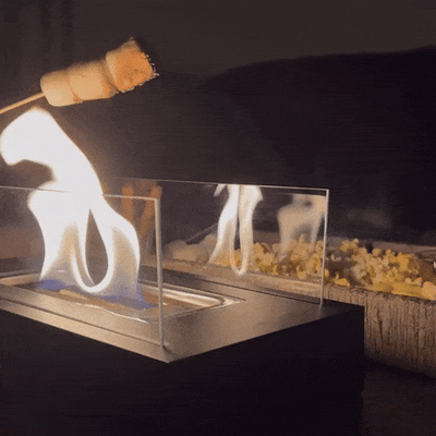 Flammentisch™ Technologie der sauberen Flamme