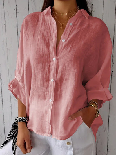 Madison - Zeitlos elegante Bluse mit Knopfleiste