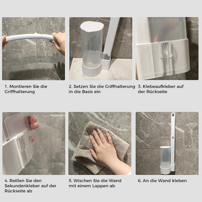 ToiletteAufgeräumt™ Problemloses Schrubben