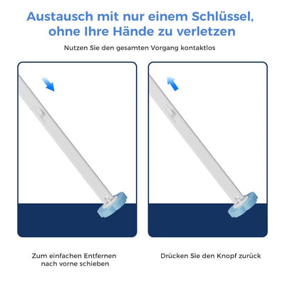ToiletteAufgeräumt™ Problemloses Schrubben