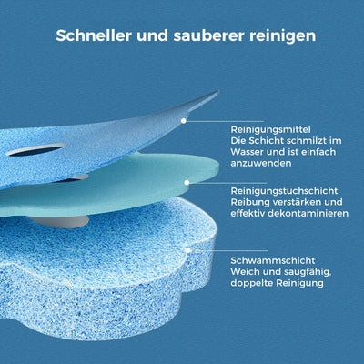ToiletteAufgeräumt™ Problemloses Schrubben