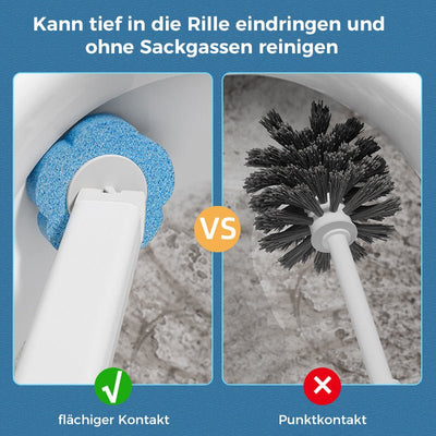 ToiletteAufgeräumt™ Problemloses Schrubben
