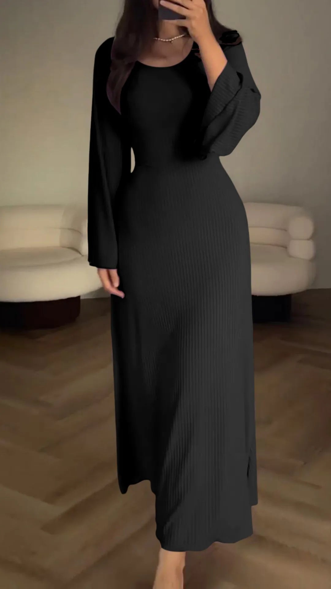Bettina™ Elegantes Bodycon-Maxikleid