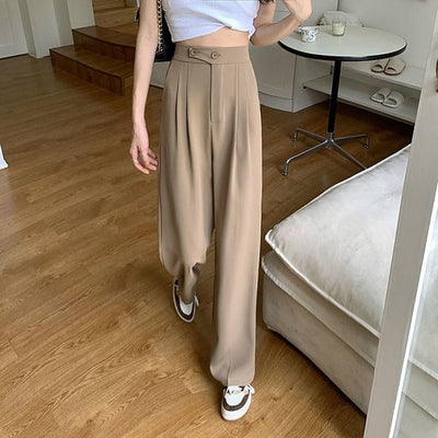 Aloisia™ Weite Hosen mit hoher Taille