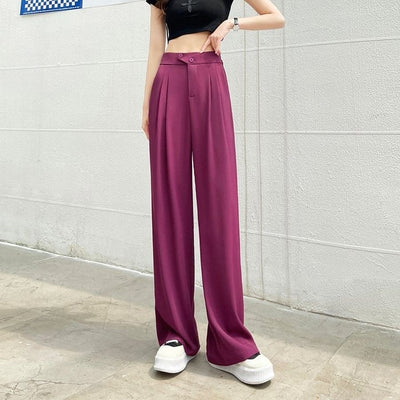 Aloisia™ Weite Hosen mit hoher Taille
