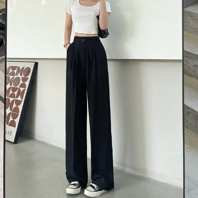 Aloisia™ Weite Hosen mit hoher Taille