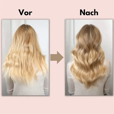 2-in-1 Haarstyler | Lockenstab & Glätteisen in Einem | Schonendes Styling mit Keramikplatten | Für Alle Haartypen