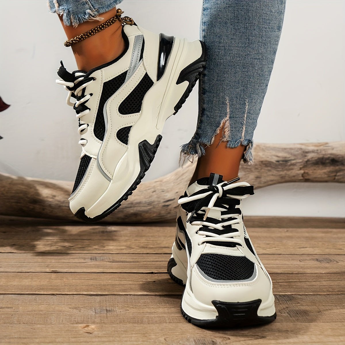 Zara Hohe Sohle Sneakers