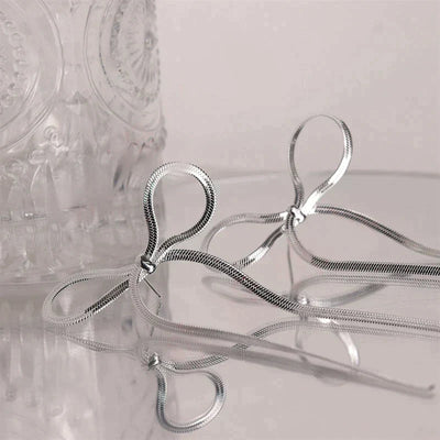 Gisselle™ Elegante Kette Schleife Ohrring