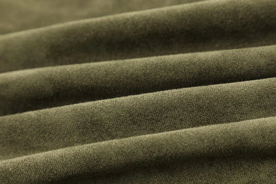 Damen Überdimensional Jacke | Weiche Wildlederoptik | Voll gefüttert | Khaki