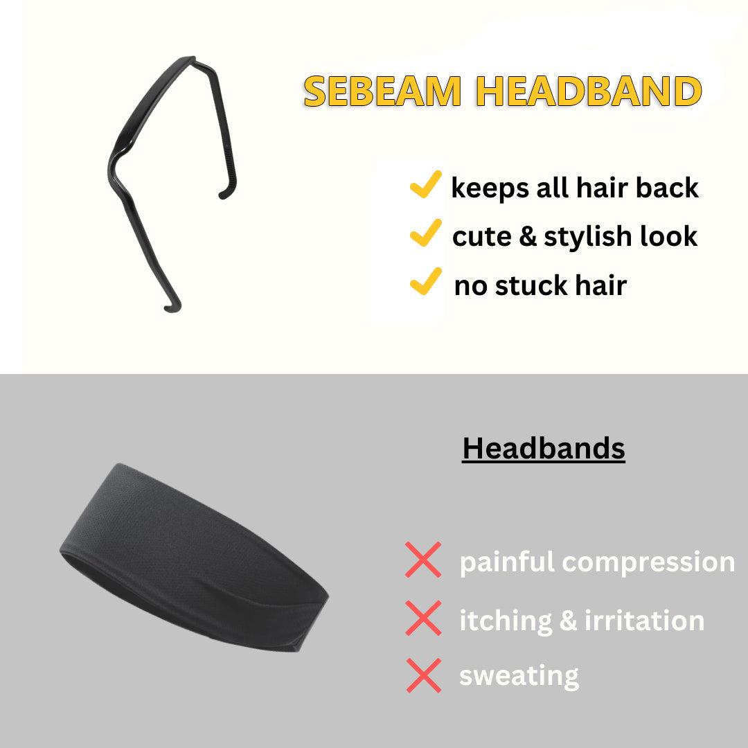 HaarBand™ Stirnband, das wie eine Sonnenbrille passt