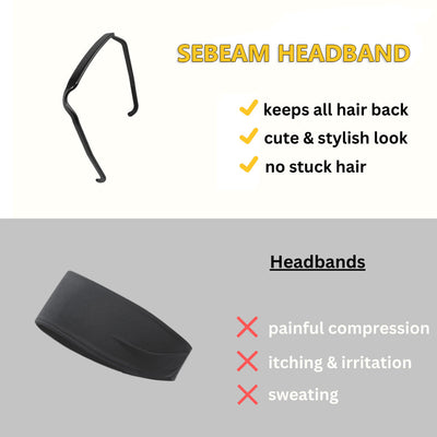 HaarBand™ Stirnband, das wie eine Sonnenbrille passt