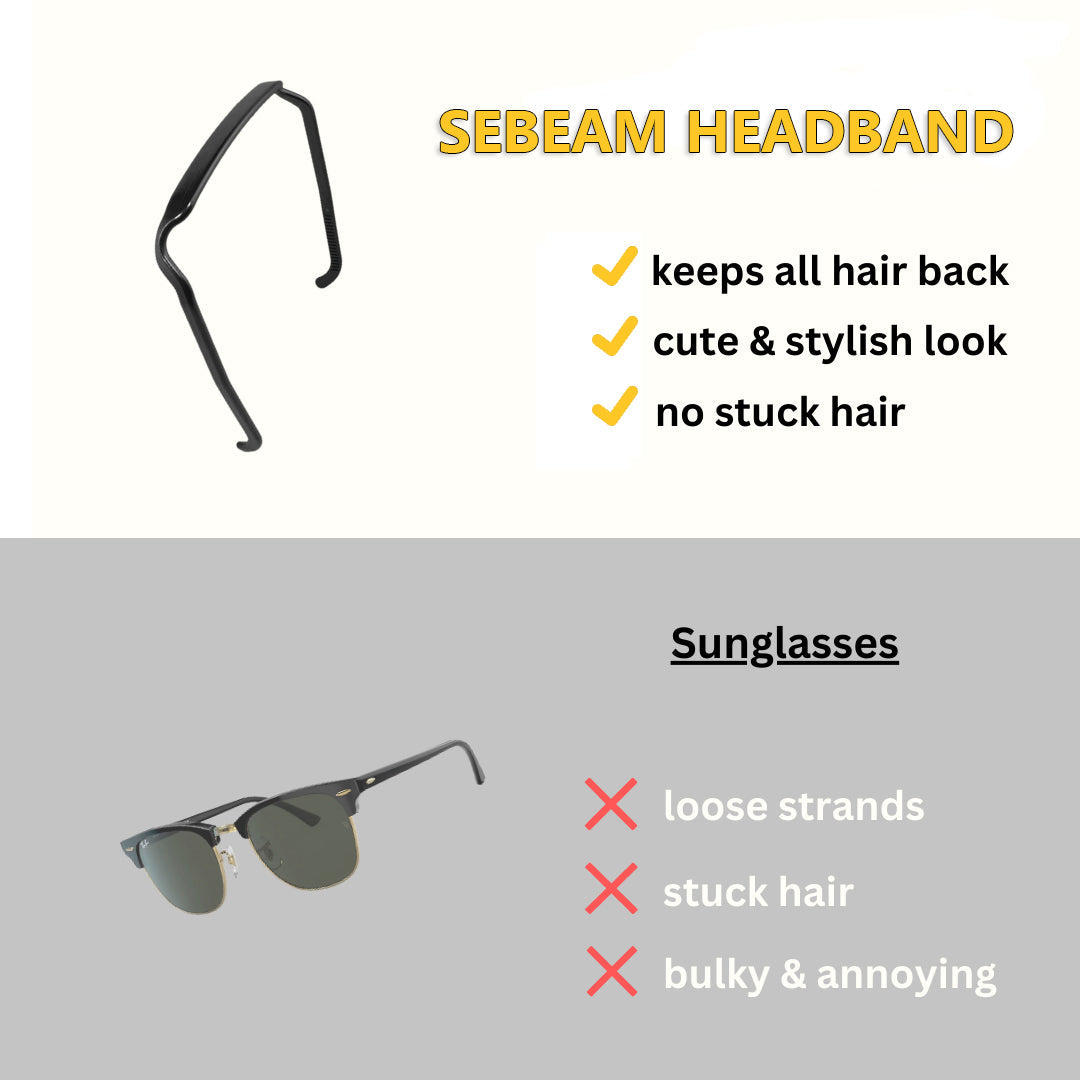 HaarBand™ Stirnband, das wie eine Sonnenbrille passt