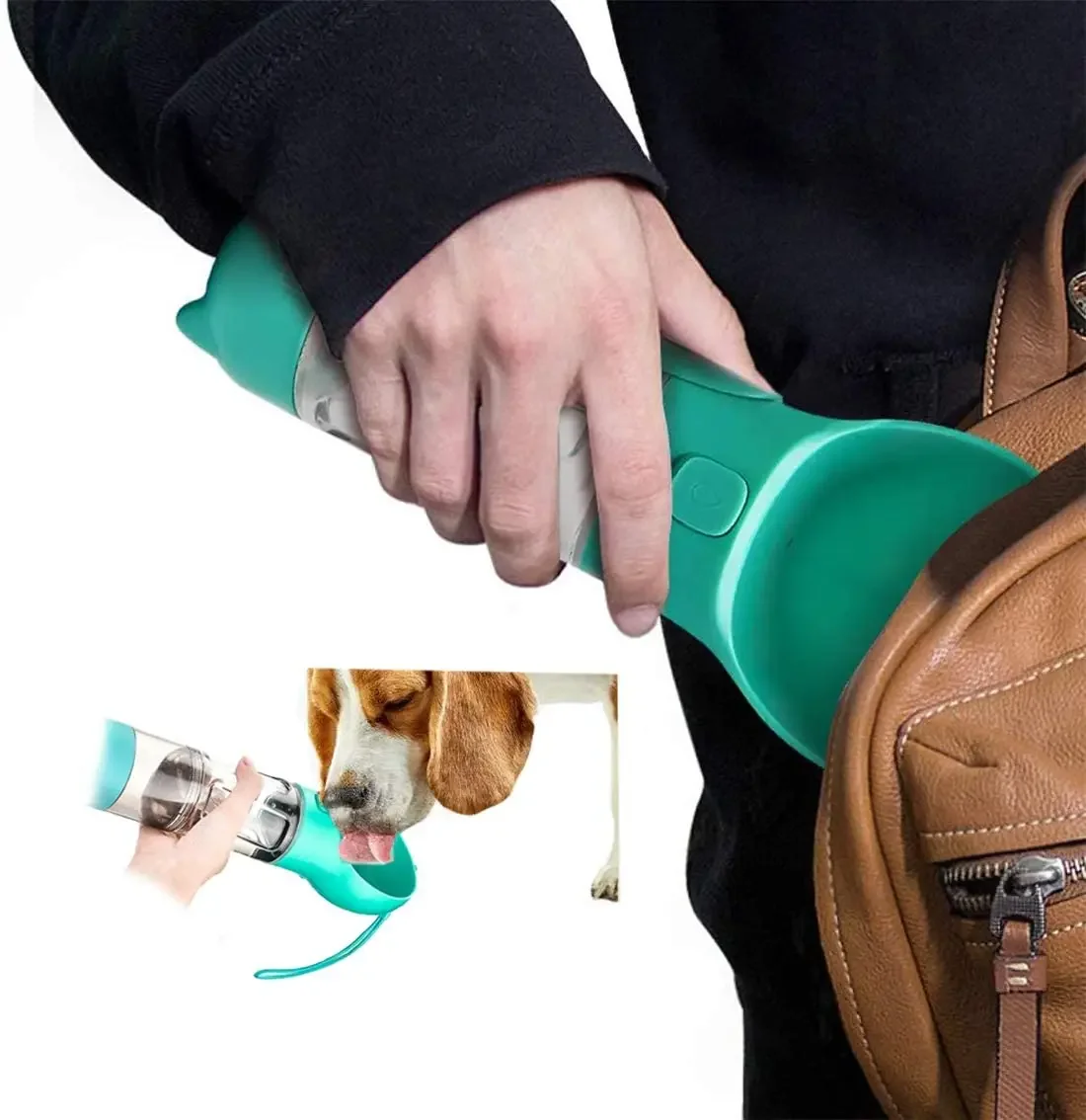 HaustierSipper™ Tragbare 3-in-1-Hundeflasche