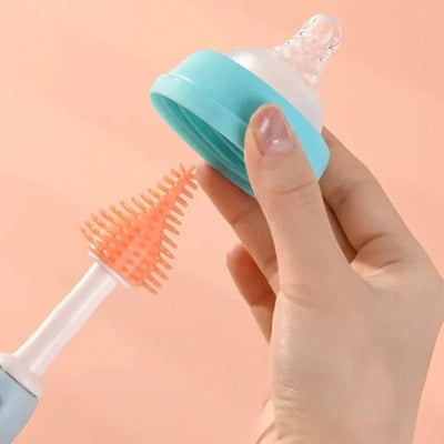 BürstenNest™ Schonende Flaschenreinigung