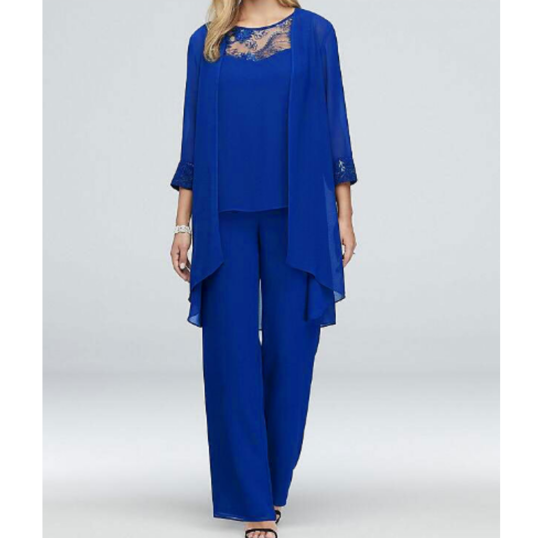 Dreiteiliges Formelles Damen Set | Elegant