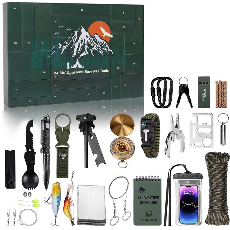 VorbereitungsKalender™ Abenteuer Essentials Countdown-Kalender