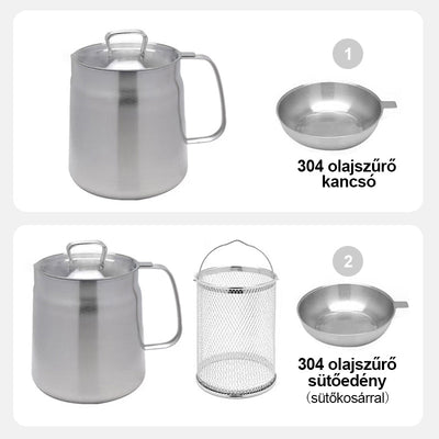 ÖlSparer™ Saubere Frittierlösung