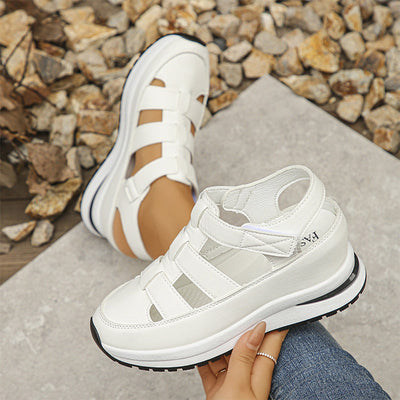 Damen Geschlossene Zehen Sneaker Sandalen