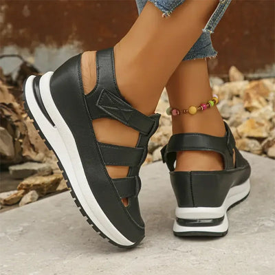 Damen Geschlossene Zehen Sneaker Sandalen