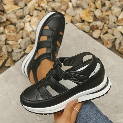 Damen Geschlossene Zehen Sneaker Sandalen