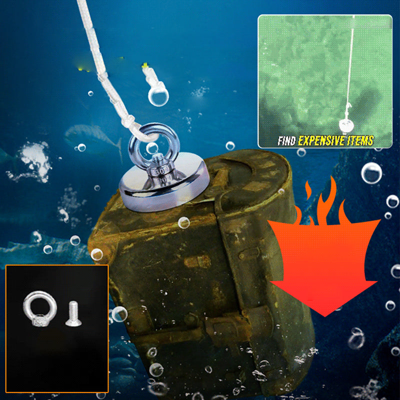 TiefMagnet™ Mühelose Bergung unter Wasser
