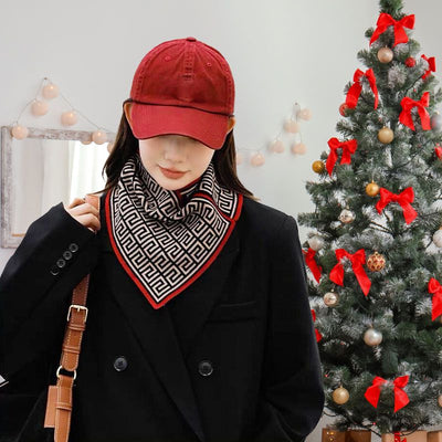 Dreieckstuch Damen | Weiches Halstuch aus Garn | Stylisch & Warm für Herbst & Winter | Perfektes Geschenk für Sie