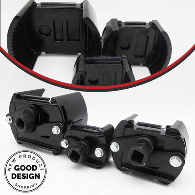 Ölfilterzange | Verstellbar 60–80 mm | Rutschfeste Greifzähne | Kompatibel mit ½-Zoll-Ratsche