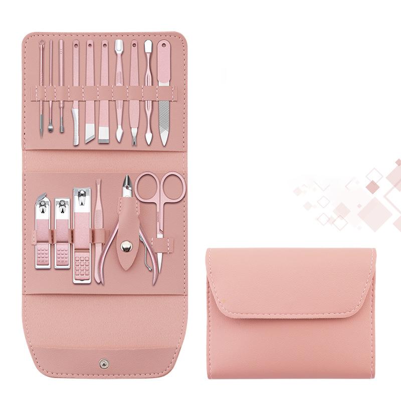 ⏳Begrenzte Zeit 50% Rabatt💥Nagelknipser tragbares Set (12/16 Stück)