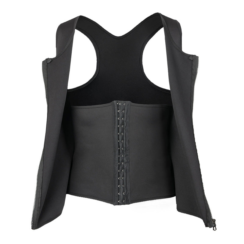 Damen Shapewear Top | 3D Schlankheits-Schnitt mit Stahlknochen | Verstellbar & Atmungsaktiv
