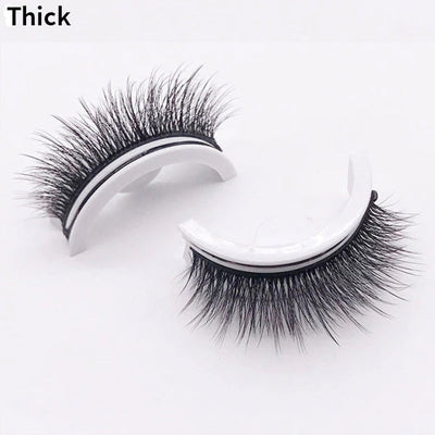 WimpernGlam™ Wiederverwendbare selbstklebende Wimpern