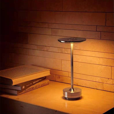 Kabellose LED-Tischleuchte aus verzinktem Metall  | MEGA-Angebot 50% RABATT