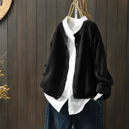 Morgan | Weiche Strickjacke für gemütliche Tage